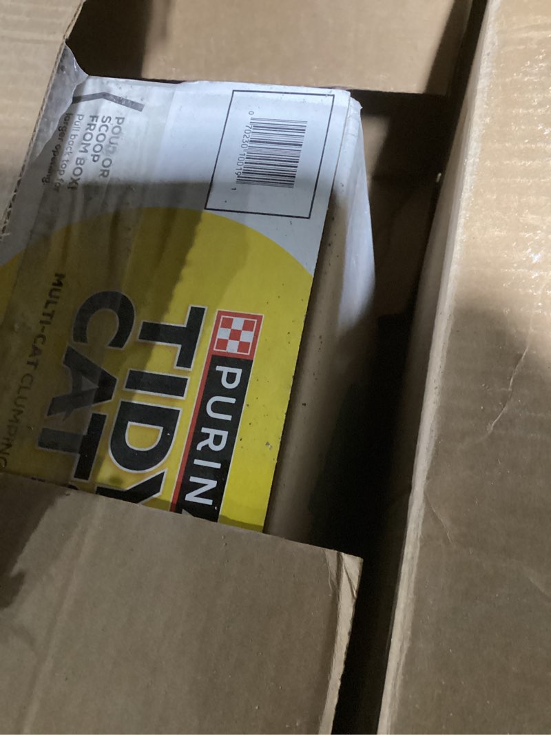 Condition photo showing Good Condition for purina tidy cats free and clean unscented cat litter - 38 lb. box 38 pound (pack of 1)