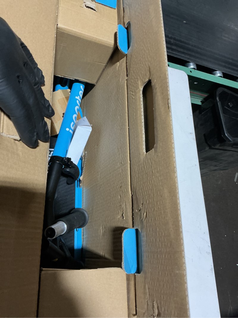 Condition photo showing Good Condition for Aero iSporter Kids Electric Scooter | Hand Acceleraor & LED Lights | Electric scooters for Boys Girls Ages 6-12 | Rubber Deck Mat, Battery Indicator& Adjustable Heights G2L-Blue