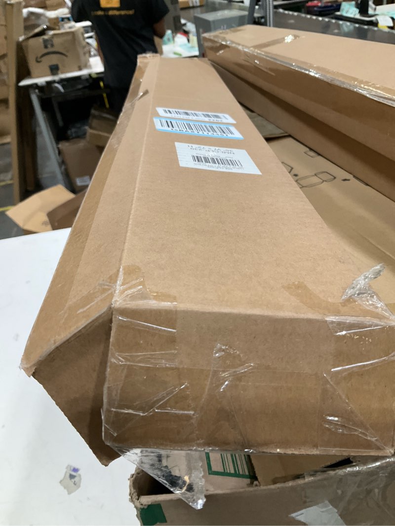 Condition photo showing Good Condition for LazBlinds No Tools No Drill 1" Vinyl Mini Blinds, Cordless Blinds for Windows, Light Filtering Horizontal Window Blinds & Shades, 35" W x 72" H, White Cordless-white 35" W x 72" H