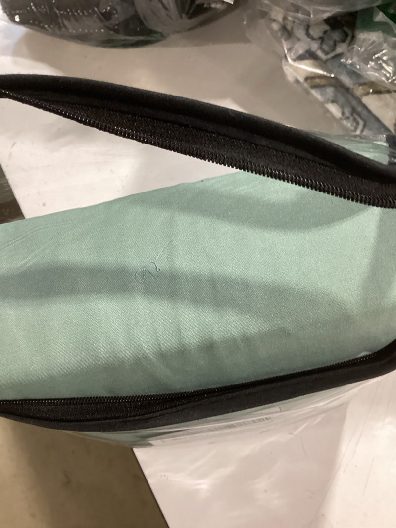 Condition photo showing Good Condition for empyrean sage green extra deep pocket fitted sheet queen, hotel luxury queen fitted sheet only easily fits 18 to 24 inch mattress, super soft, wrinkle-free bottom sheets with corner straps queen 11 - sage green 1