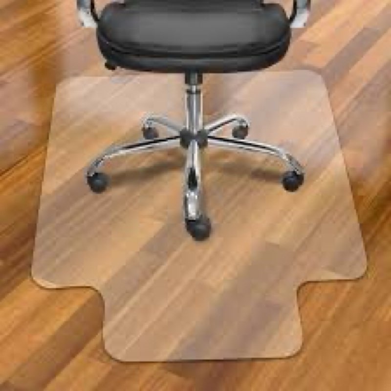 Kasepie 1.5mm Frosted Textured Office Chair Mat for Hardwood Floor - 30 X48 INCH Heavy Duty Floor Pr