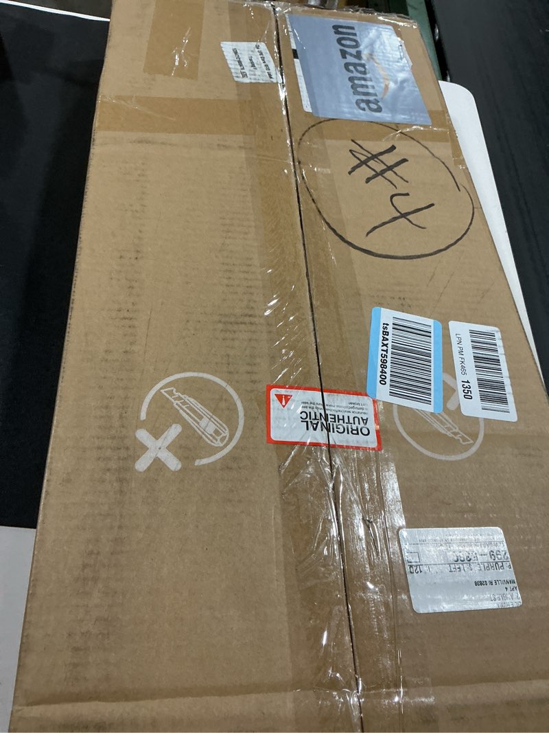 Condition photo showing New/Like New for Sweetcrispy Nightstand Small Bedroom Dresser with 4 Fabric Drawers,Bed Side Furniture End Table,Wood