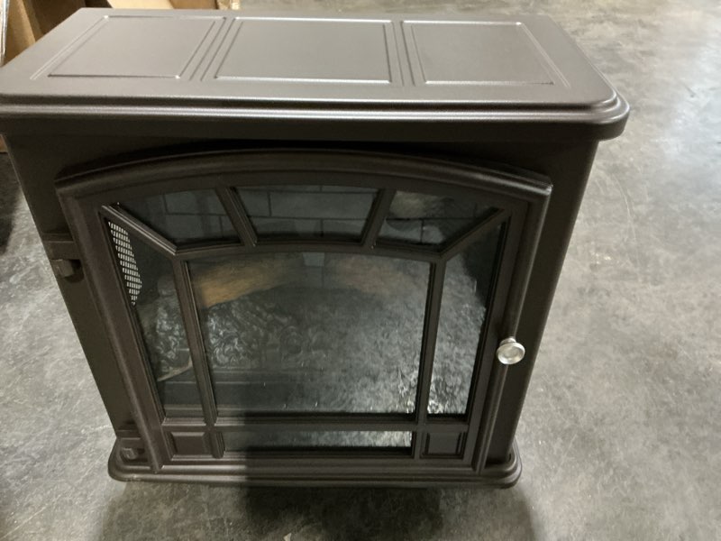 Condition photo showing As Is for duraflame Infrared Quartz Electric Stove Heater - DFI-591-02 - Bronze