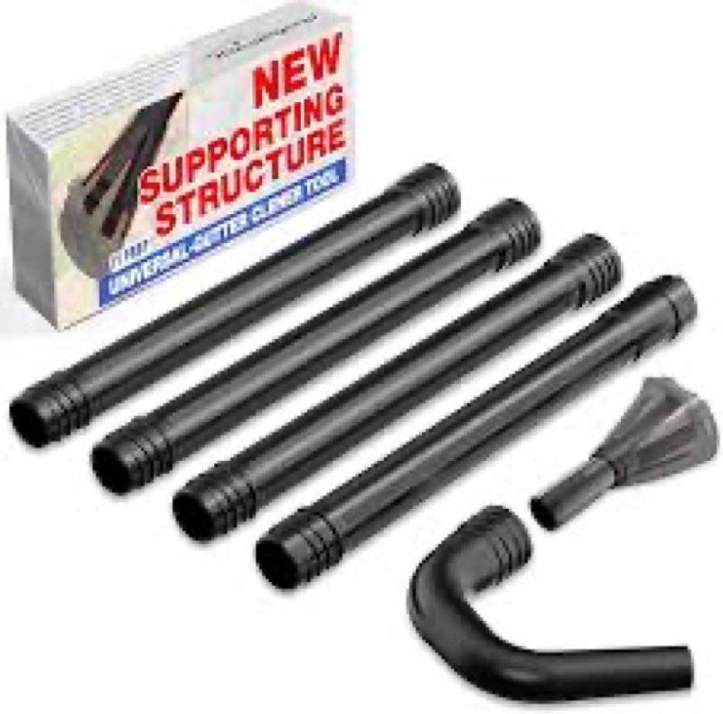 Sealegend Universal Gutter Cleaning Kit for Leaf Blowers with New Supportive Structure Vacuum Attach