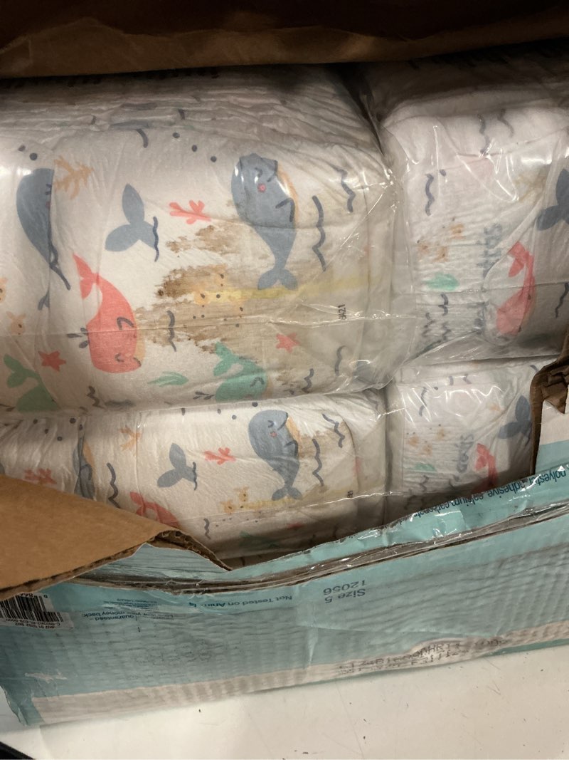 Condition photo showing Good Condition for disposable diapers - size 5 - 168ct - up&up™