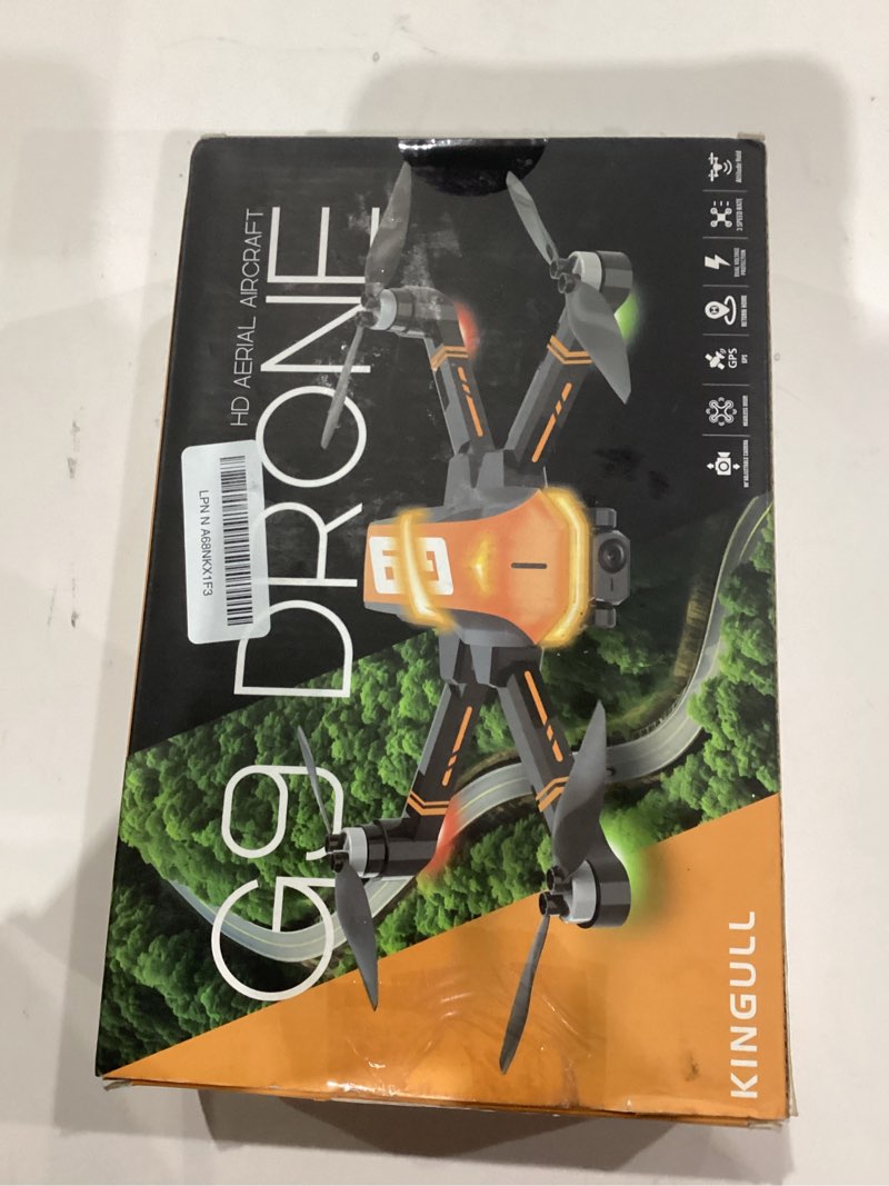 Condition photo showing As Is for G9 drone HD aerial aircraft