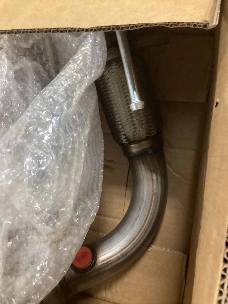 Condition photo showing As Is for front flex pipe compatible with honda accord 2003 2004 2005 2006 2007 2.4l 18210-sda-a01, 18210-sdc-l01