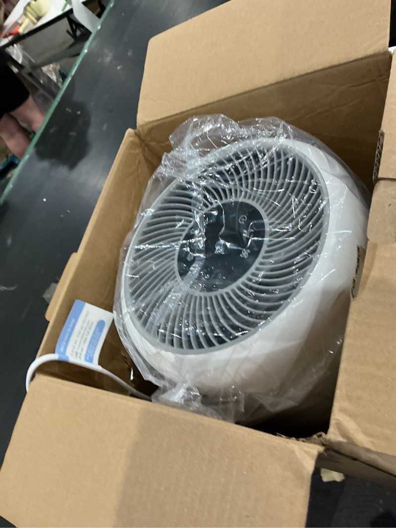 Condition photo showing Good Condition for levoit air purifier for home allergies pet hair in bedroom, covers up to 1073 ft² by 56w high torque motor, aham verifide, 3-in-1 filter with hepa sleep mode, remove dust smoke odor, core300-p, white