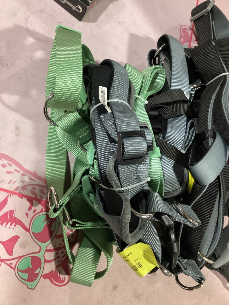 Condition photo showing Good Condition for assorted dog harnesses 