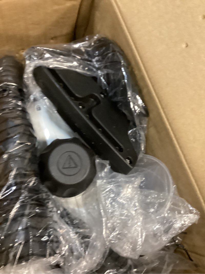 Condition photo showing Good Condition for LABIGO Steam Cleaner, Pressurized Handheld 13pcs Multi-Purpose Natural Deep Cleaning Steamer, Portable Steamer for Cleaning Home, Grout, Kitchen, Car, Window, Upholstery, Bathroom and Clothes, White Black&White