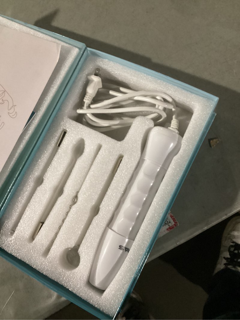 Condition photo showing As Is for High Frequency Facial Wand-UUPAS Portable Handheld High Frequency Facial Machine Skin Facial Wand with 4 Violet Tubes