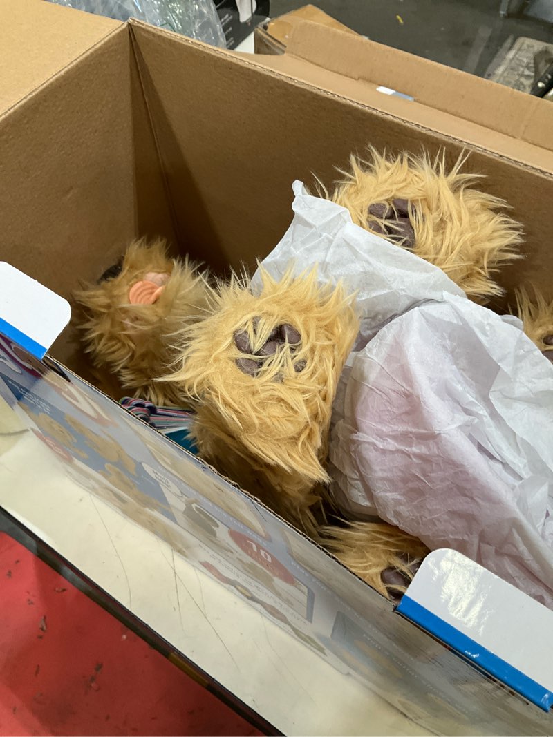 Condition photo showing Good Condition for my fuzzy friends sky rocket moji interactive labradoodle one size open box open box