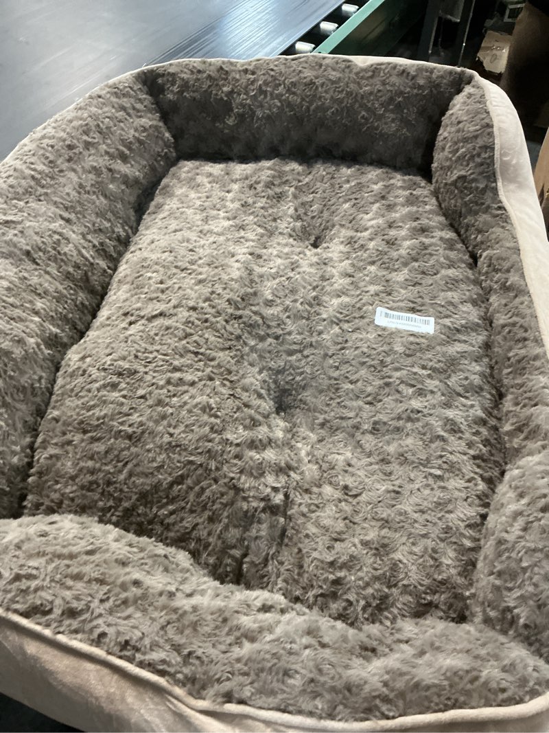 Condition photo showing Good Condition for JOEJOY Rectangle Dog Bed for Large Medium Small Dogs - Washable Orthopedic Sofa Bed, Soft Breathable Puppy & Pet Cuddler, Durable Calming Dog Bed with Anti-Slip Bottom, Multiple Sizes, Beige XL(35"x 25"x 10") Beige