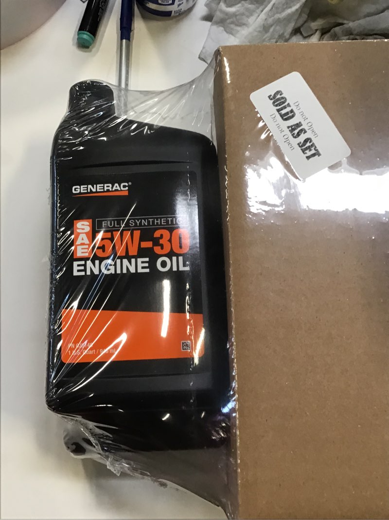 Generac 0J93230SSM 20Kw-22Kw SM 999 Maintenance Kit (Synthetic Oil)