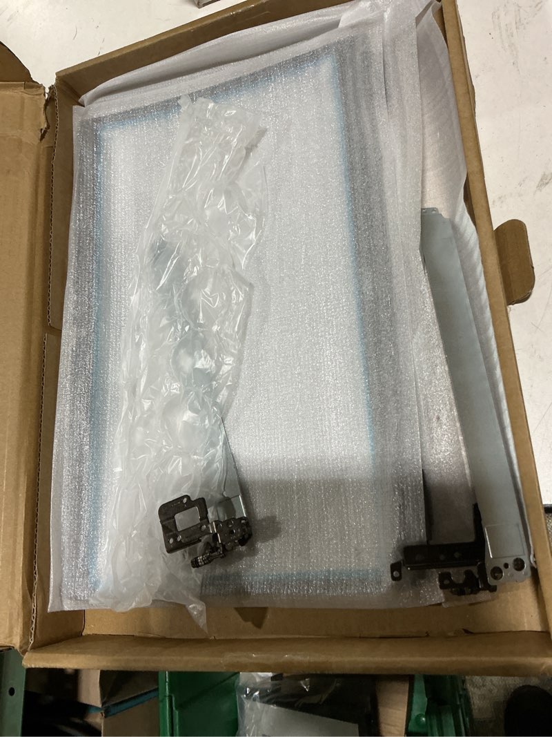 Condition photo showing Good Condition for wzqrps replacement laptop lcd back rear top lid front bezel with hinges for dell latitude 15 3520 e3520 017xcf 0wxn5f 17xcf wxn5f 04y37v 4y37v black