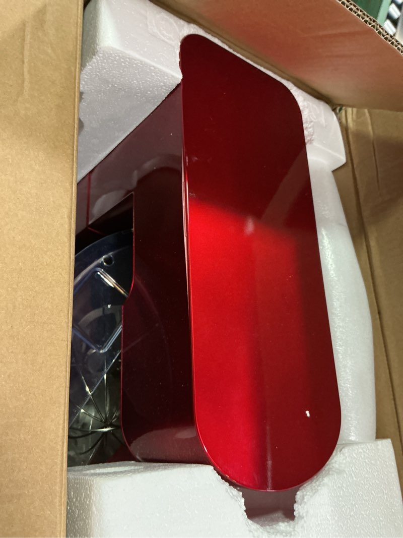 Condition photo showing Good Condition for COOKLEE Stand Mixer, 9.5 Qt. 660W Electric Kitchen Mixer with Dishwasher-Safe Dough Hooks, Flat Beaters, Wire Whip & Pouring Shield Attachments for Most Home Cooks, Red