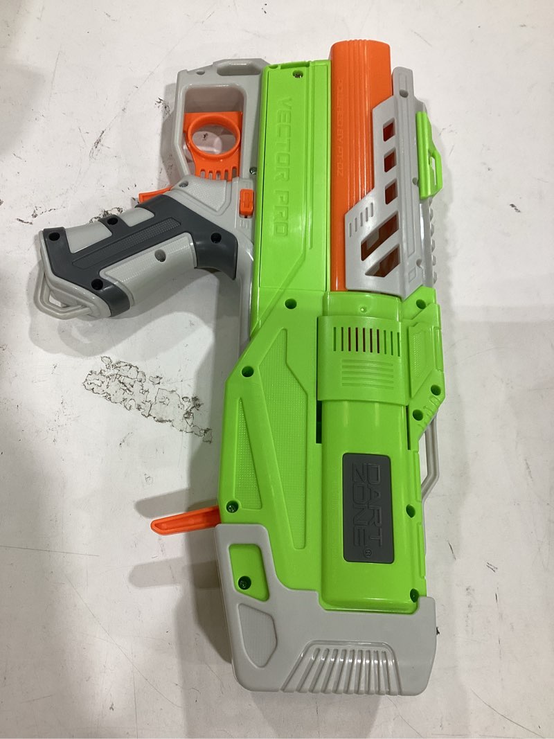 Condition photo showing As Is for dart zone covert ops max vector pro toy blaster