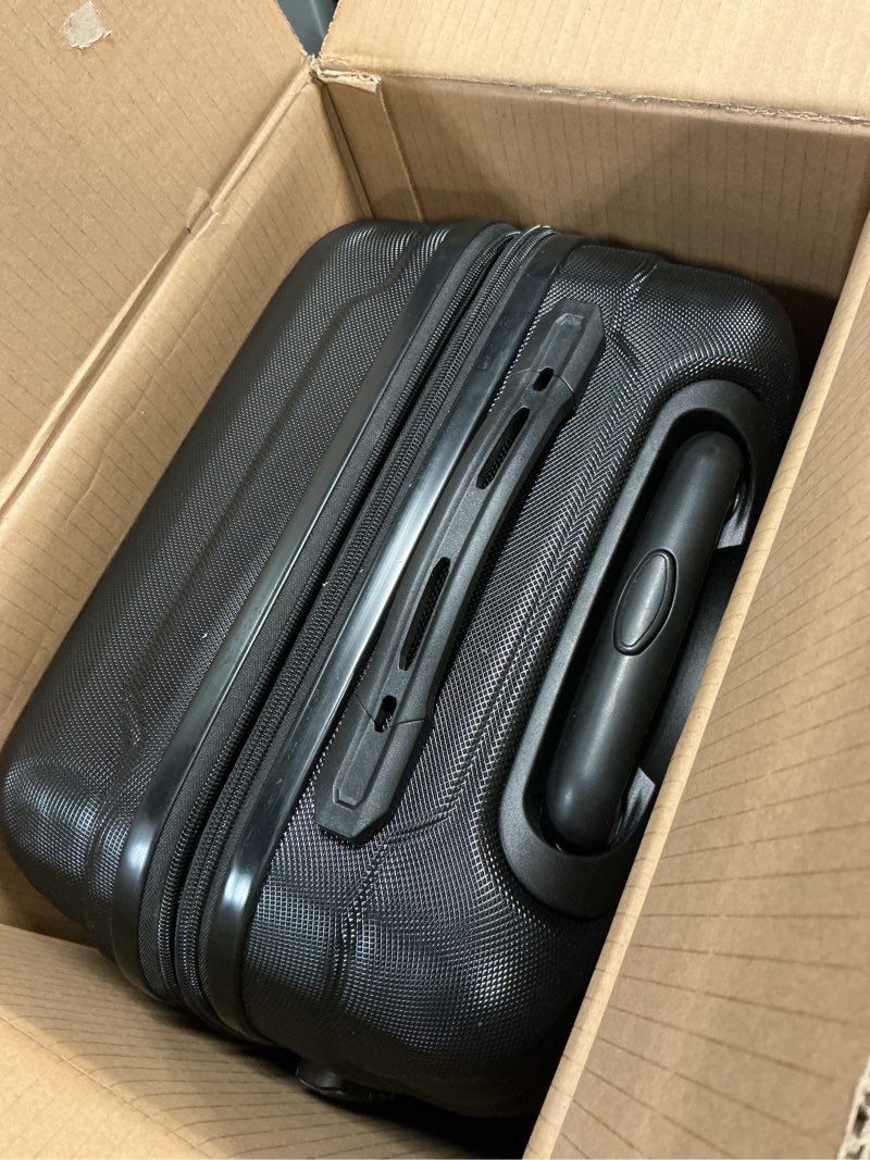 Condition photo showing Good Condition for samsonite omni pc hardside expandable luggage with spinner wheels, black, carry-on 20-inch carry-on 20-inch black