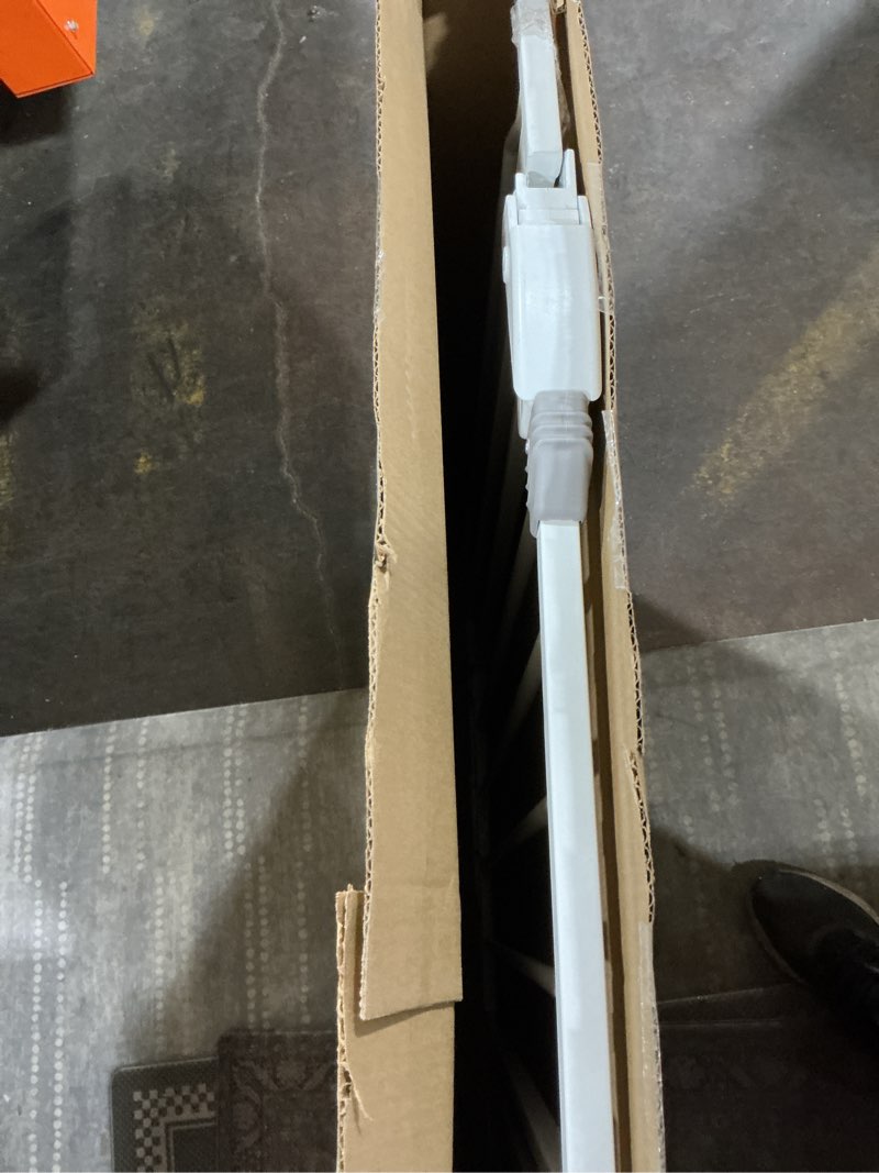 Condition photo showing Good Condition for Regalo Safety 38" Baby Gate for Doorways & Bottom of Stairs, Pressure Mount Design for Babies, Toddlers & Pets, Tested & Safe for 30 Years, American Designed, American Owned, White White 29-38.5"W x 30"H