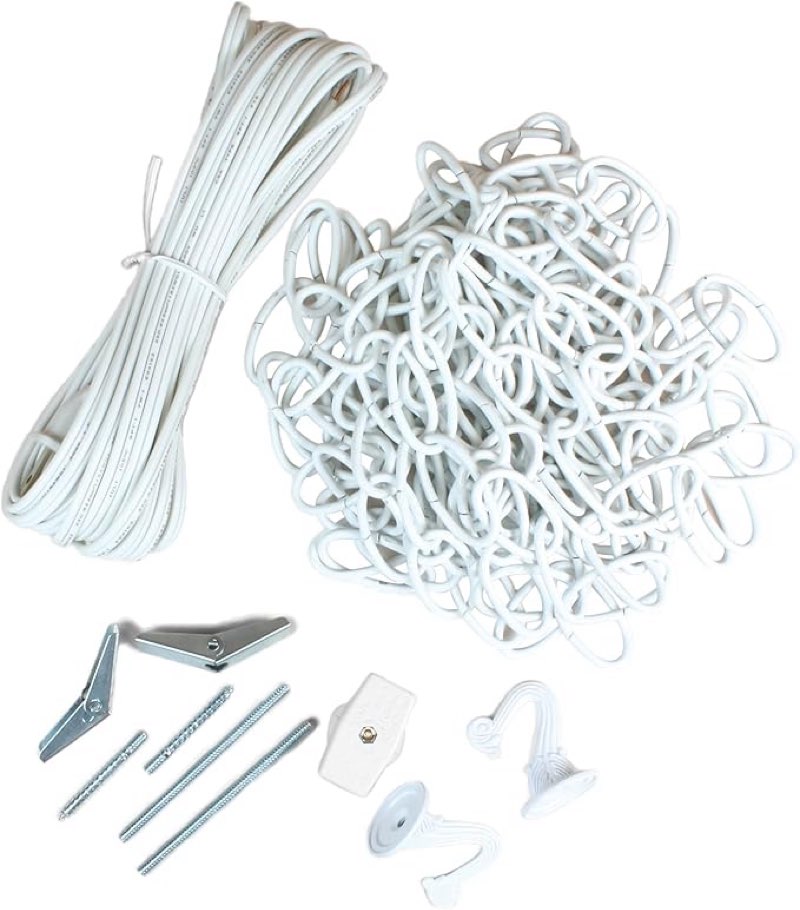 Jandorf 60262 Lighting Swag Kit, White