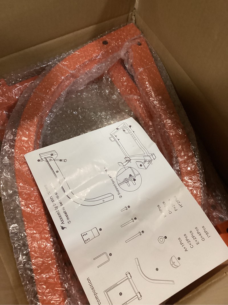 Condition photo showing Good Condition for ladder stabilizer accessory for roof gutter, roof ladder stabilizer easily attaches with u bolt, wing span wall ladder standoff, stabilized support, sturdy and durable, 500 lbs weight rating