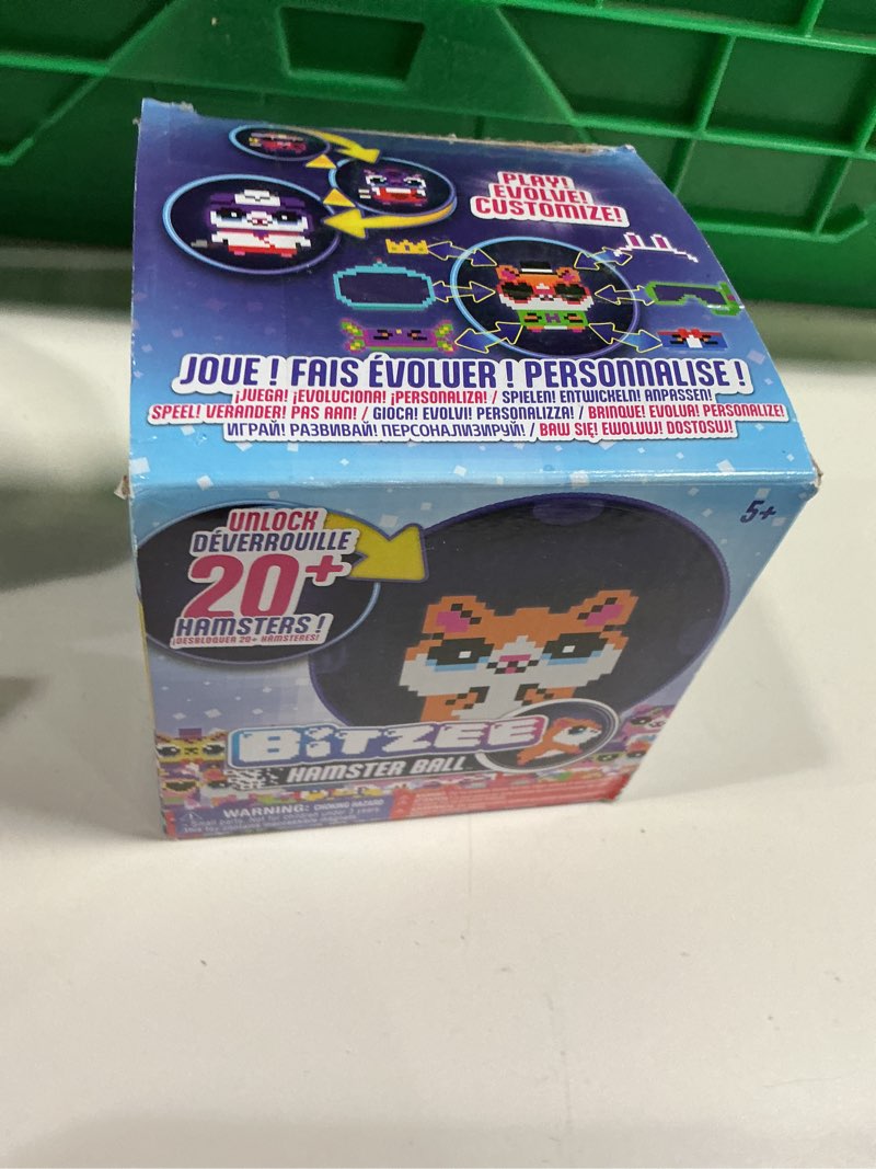 Condition photo showing New/Like New for BITZEE, Hamster Ball Interactive Toy Hamster with Over 20 Hamsters Inside, Rolls & Reacts to Touch, Digital Pet Gifts & Stocking Stuffers for Kids