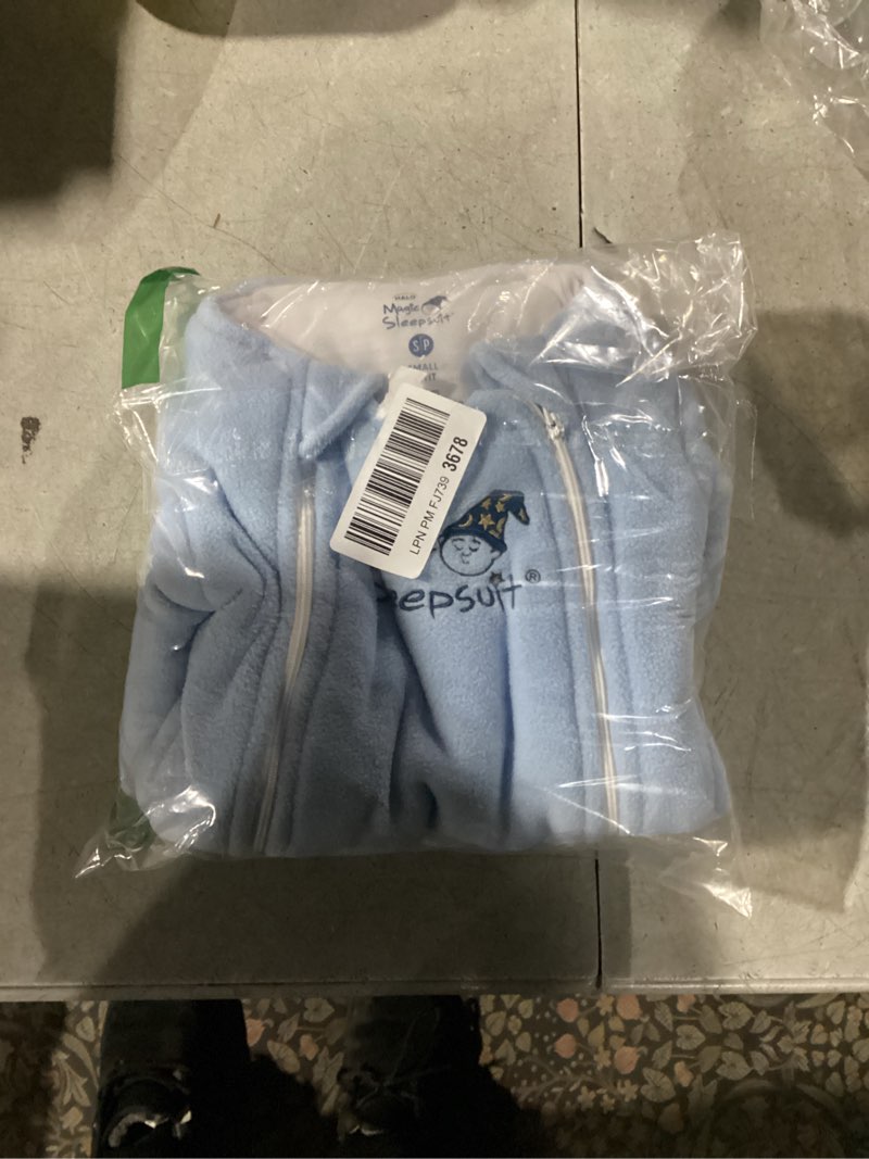 Condition photo showing Good Condition for Baby Merlin's Magic Sleepsuit - 100% Cotton Baby Transition Swaddle - Baby Sleep Suit - Blue - 3-6 Months