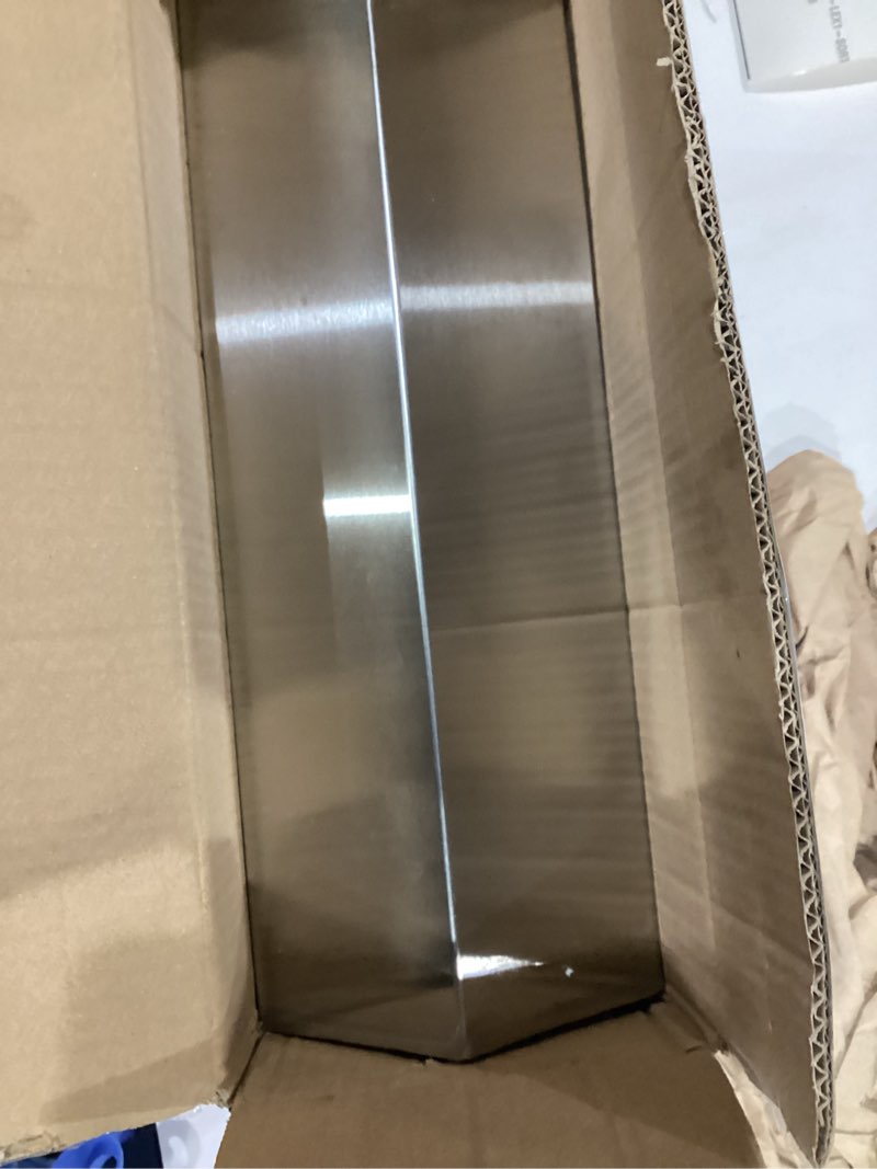 Condition photo showing As Is for Automatic Chicken Waterer Stainless Steel Large Metal Chicken Waterer System Poultry Waterer Dispenser with Float Valve Kit Hose Accessories for Pigeon, Duck, Goose