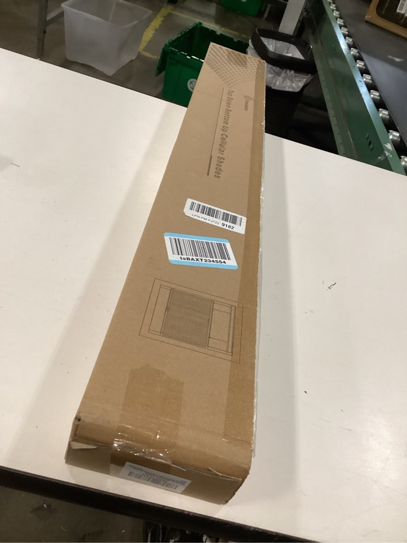 Condition photo showing New/Like New for Grandekor Top Down Bottom Up Cellular Shades Cordless,34.5" W x 64" H,Pull Down Honeycomb Blinds for