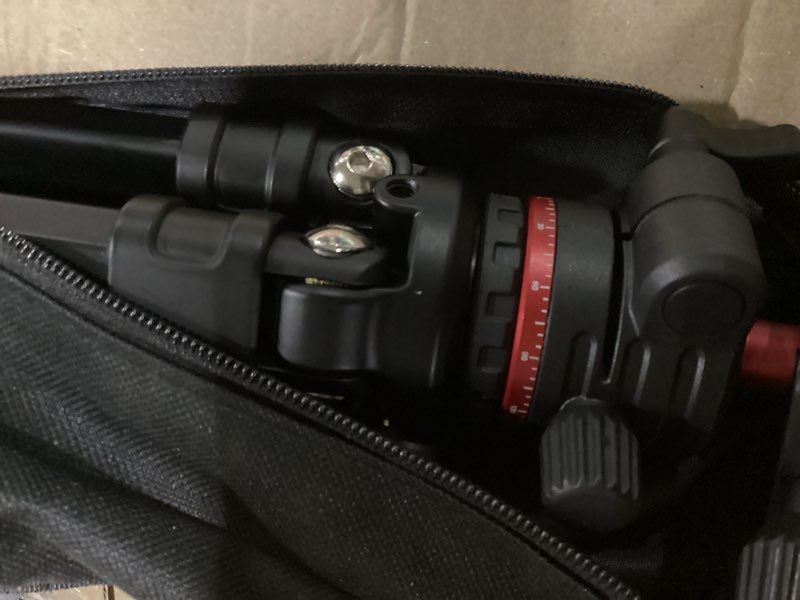 Condition photo showing Good Condition for neewer basics 66.5"/169 cm travel tripod for camera, lightweight portable dslr stand with ball head, arca type qr plate, cell phone holder compatible with iphone video recording, max load 11 lb, tp12 basics travel tripod