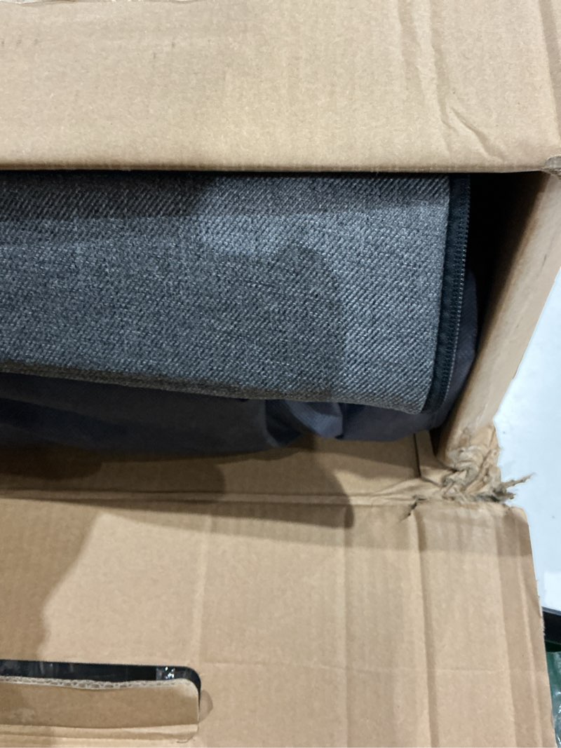 Condition photo showing Good Condition for uppababy bassinet v3 - compatible with vista, cruz, ridge strollers - overnight sleep solution - mattress, sheet and bug shield included - greyson (charcoal mélange/carbon frame)