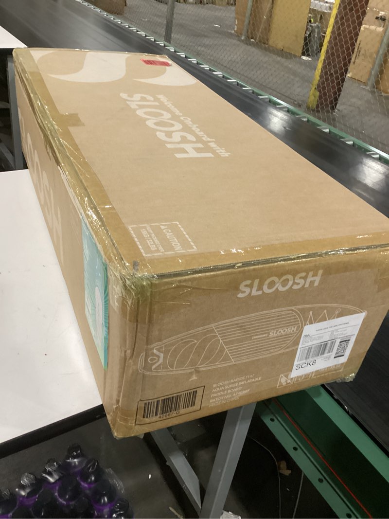 Sloosh rapids 11’6” aqua surge inflatable paddle board