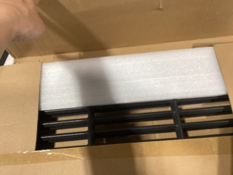 Condition photo showing Good Condition for leship 19.5 inch cooking grates replace for weber 7524, 7528, weber genesis 300 series genesis e310 e320 e330 s310 s320 s330 ep310 ep320 ep330 grills, cast iron grill grates (19.5" x 12.9" each) 19.5" x 12.9" for genesis 300 serise