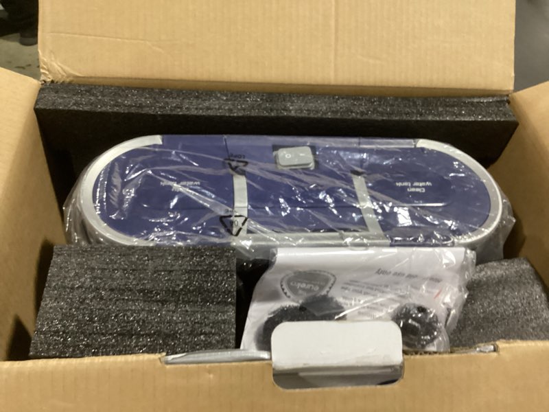 Condition photo showing Good Condition for EUREKA Portable Carpet and Upholstery Cleaner, Spot Cleaner for Pets, Stain Remover for Carpet, Area Rugs, Upholstery, Coaches and Car, 50.7oz Large Water Tank, NEY100 with Cleaning Formula, Blue Blue NEY100 with Cleaning Formula