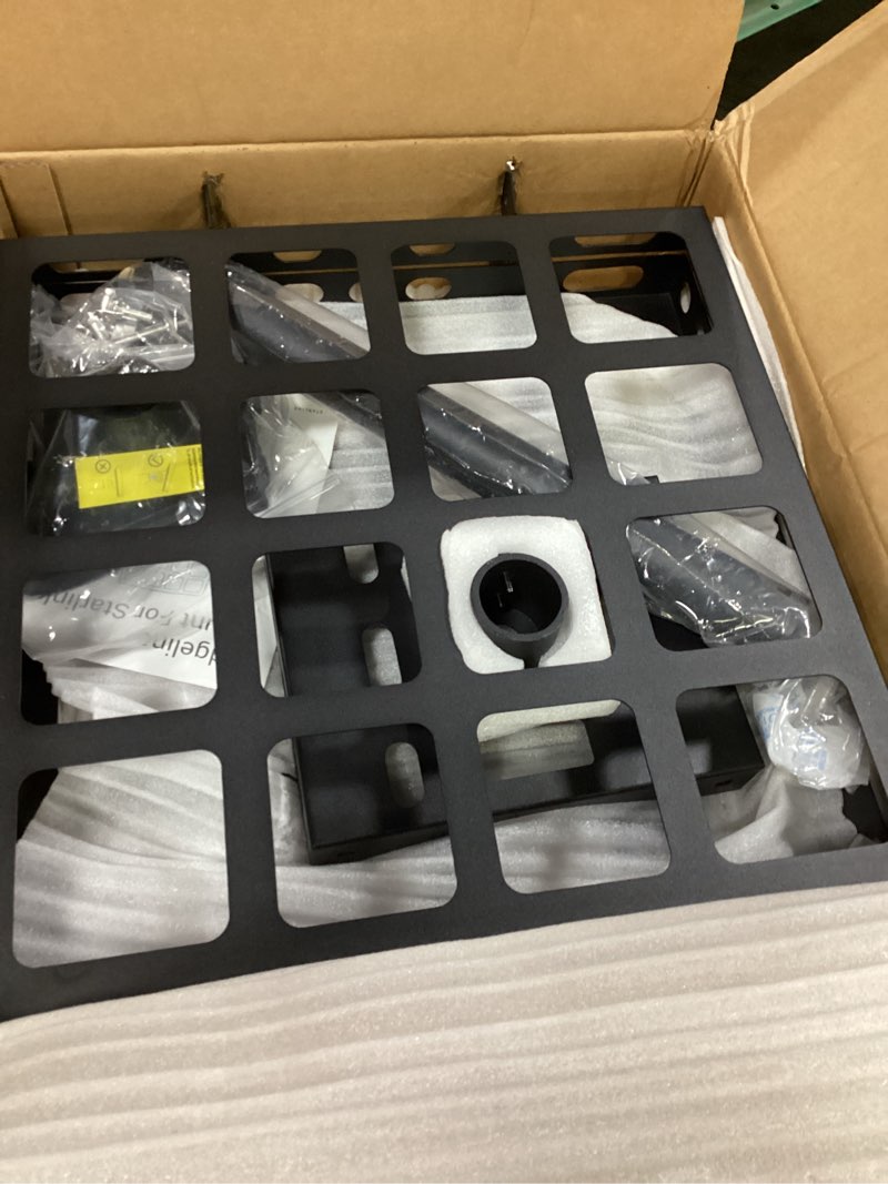 Condition photo showing Good Condition for Gen 3 Roof Ridge Mount for Starlink , 360° Rotatable Mounting Kit Compatible with V3 Starlink Standard Dish?Include Aluminum Gen 3 Pipe Adapter?