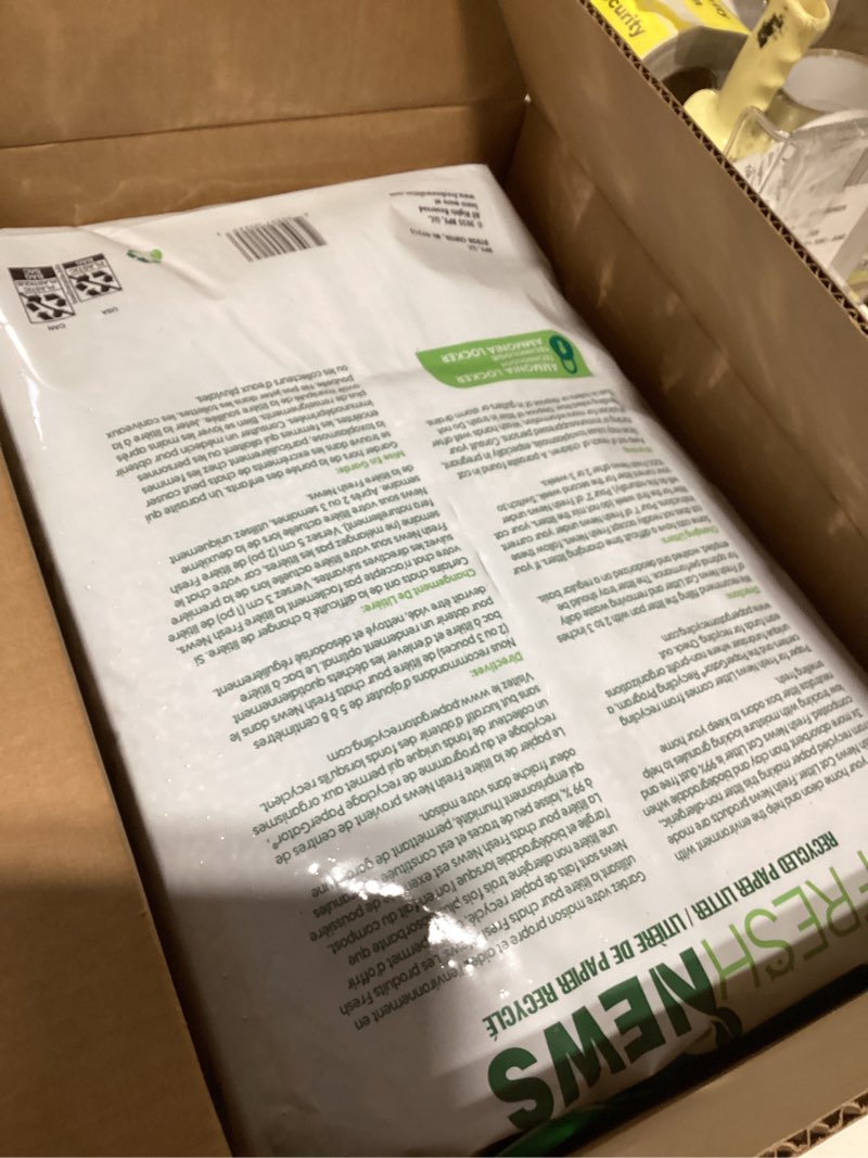 Condition photo showing New/Like New for fresh news cat litter, 25 pounds
