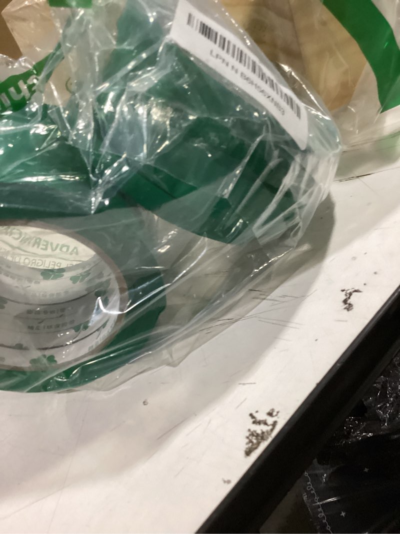 Condition photo showing Good Condition for patikil bag sealing tape 3/8 inch x 109 yard, 12 pcs poly plastic bag sealer tape for machine packaging vegetables meat cake icing shop use, green 3/8 inch x 109 yard green