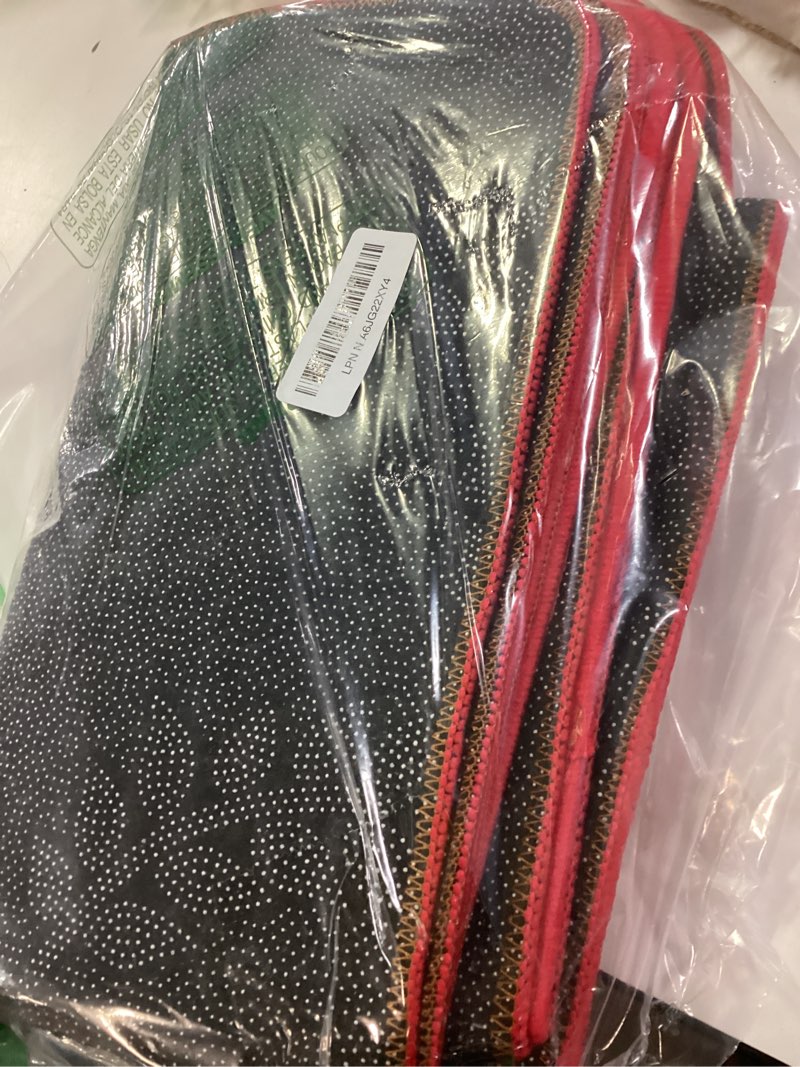 Condition photo showing New/Like New for 3 Pcs Merry Christmas Kitchen Mat Washable Kitchen Rug Non Slip Doormat Waterproof Kitchen Rugs and Mats Farmhouse Holiday Kitchen Decor for Home Floor Office Bathroom Party Rustic Decor Red,green Truck