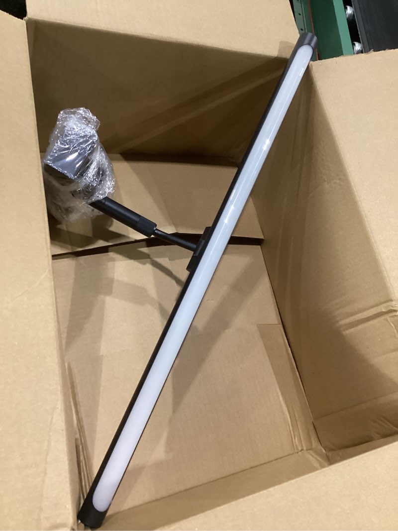 Condition photo showing As Is for picture lights for wall battery operated,24 inch black wireless rechargeable art lights for pictures,3cct dimmable retractable painting light with remote & timer,glare-free for gallery light black 24 inches, not tested