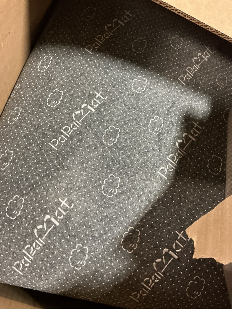 Condition photo showing Good Condition for 1.3" thick baby play mat for floor playpen, 50x50 foam tummy time mat, padded support soft plush nursery rug for infant kids toddler crawling kick activity (light grey) light grey 50"×50"×1.3"