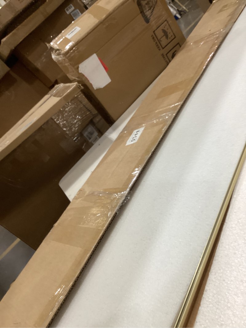 Condition photo showing Good Condition for Arched Mirror Full Length, Upgraded 16"x59" Body Wall Mirrors with Shatter-Proof Glass, Floor Standing, Hanging or Leaning, Tall Arch Mirror with Stand Aluminum Alloy Frame for Bedroom Cloakroom