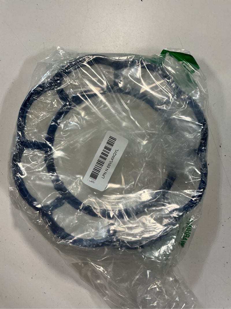 Condition photo showing New/Like New for two's company set of 4 blue bamboo touch accent plate