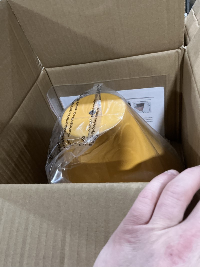 Condition photo showing As Is for KCO Lighting Modern Cone Pendant Light 3-Pack Nordic Macaron Pendant Light Minimalist Adjustable Hanging Light Ceiling Mount Kitchen Island Pendant Lighting (Small)