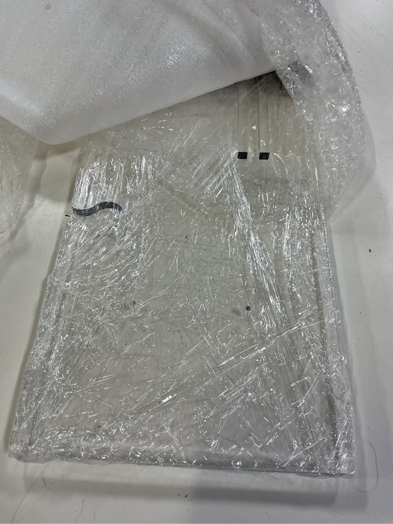 Condition photo showing Good Condition for acrylic bathtub tray bathtub tray caddy bath tray table for tub luxury spa with book and wine glass holder bathroom accessories for decorative bathtubs, transparent 31.5inch 31.5x9.4x0.3 inch