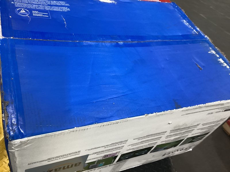 Condition photo showing As Is for *not tested* ecovacs goat a3000 lidar pro robotic lawn mower for up to 3/4 acre, 7500 mah battery with 189w fast charging, wire-free dual-lidar navigation, built-in truedge edge trimmer, smart app control