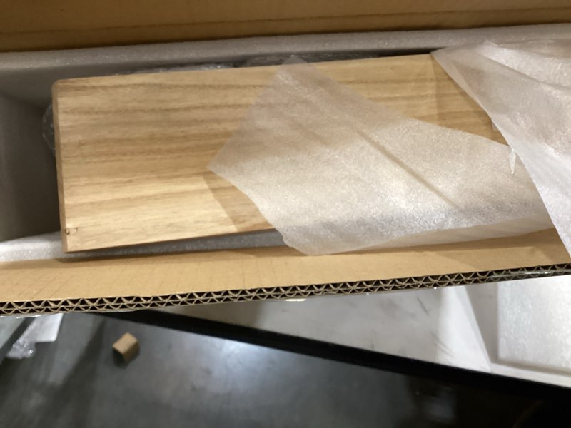 labend home hexagon floating shelves set of 4 - solid wood wall mounted shelves - honeycomb geometri