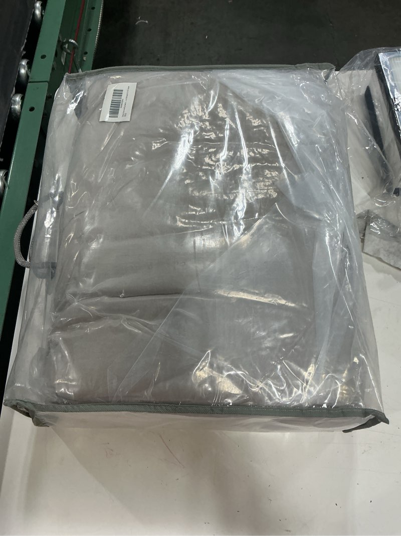 Condition photo showing New/Like New for sanracie queen size comforter sets, pre-washed cotton beige khaki colored bedding comforter sets 3pcs extra soft breathable bed comforter set for all season queen beige khaki