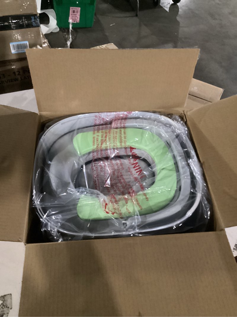 küb 3-in-1 potty training toilet (chair, seat, step stool) - 9 cm splash guard, one-click assembly, 