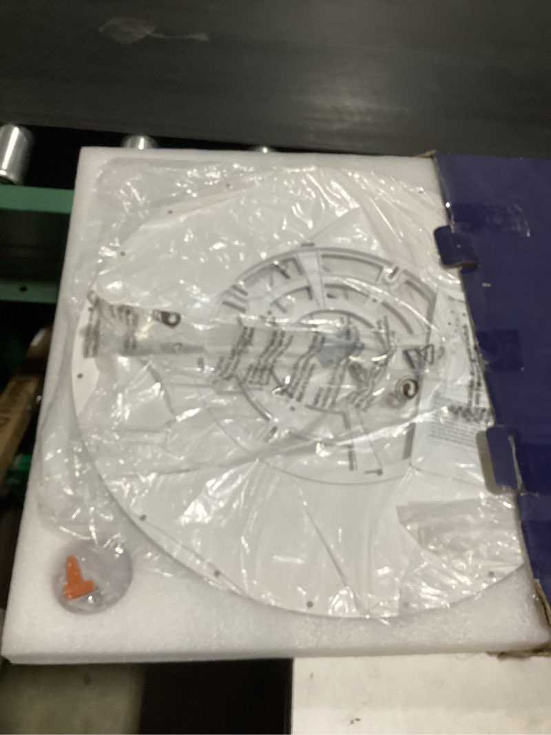Condition photo showing New/Like New for 20 inch large led flush mount ceiling light fixtures - 48w dimmable kitchen ceiling light with remote, 4800lm, 3000k/4500k/6000k adjustable led ceiling lamp for bedroom, white 20 inch white