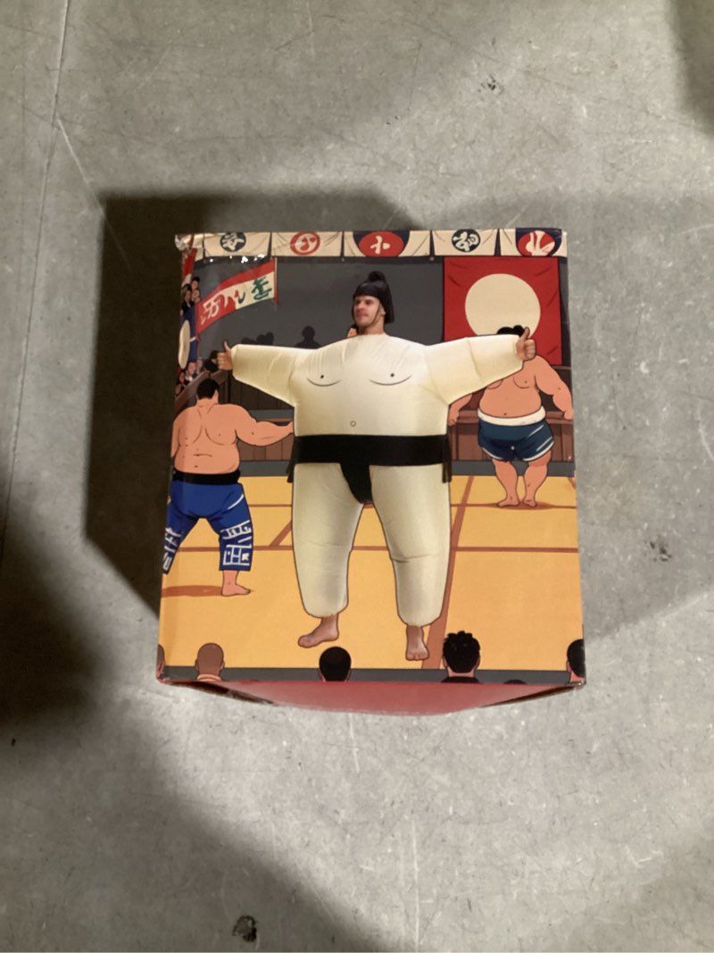 Condition photo showing Good Condition for Inflatable Sumo Wrestling Suits, Sumo Costume Adult, Blow up Costume, Inflatable Halloween Costumes for Men/Women